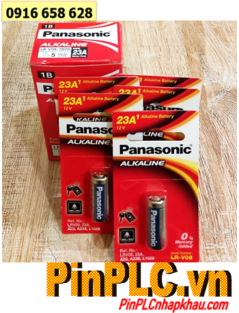 COMBO 1 HỘP 05 Vỉ Pin 12v Remote điều khiển Panasonic LR-V08 A23 _ Giá chỉ 139.000/HỘP 5 vỉ